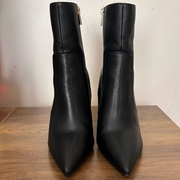 ALDO Dot Ankle boot w/ Clear Wedge Heel Size 9 - Picture 8 of 13